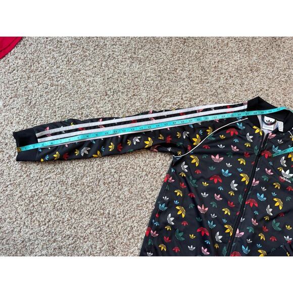 Adidas Girls Trefoil Superstar Track Jacket, size L (13-14) - Picture 5 of 9